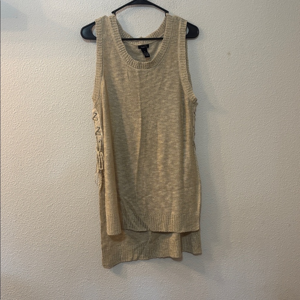 Rue21 Cream Knit Top